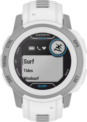 GarminInstinct 2S Solar Surf Edition - weiß