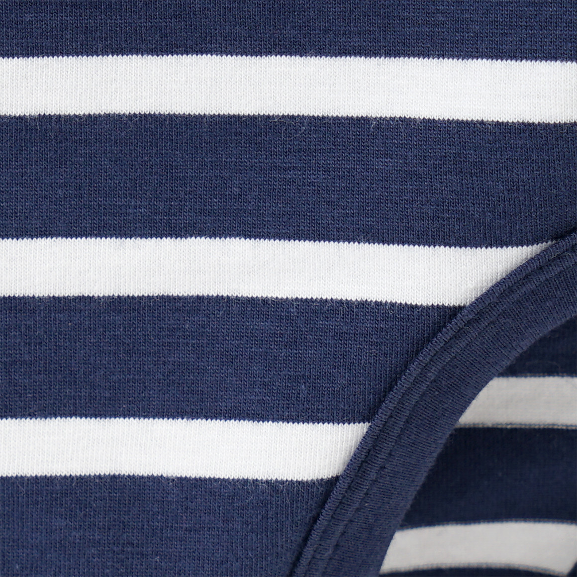 Famy 3 Baby Slips mit Bio-Baumwolle dunkelblau / hellgrau