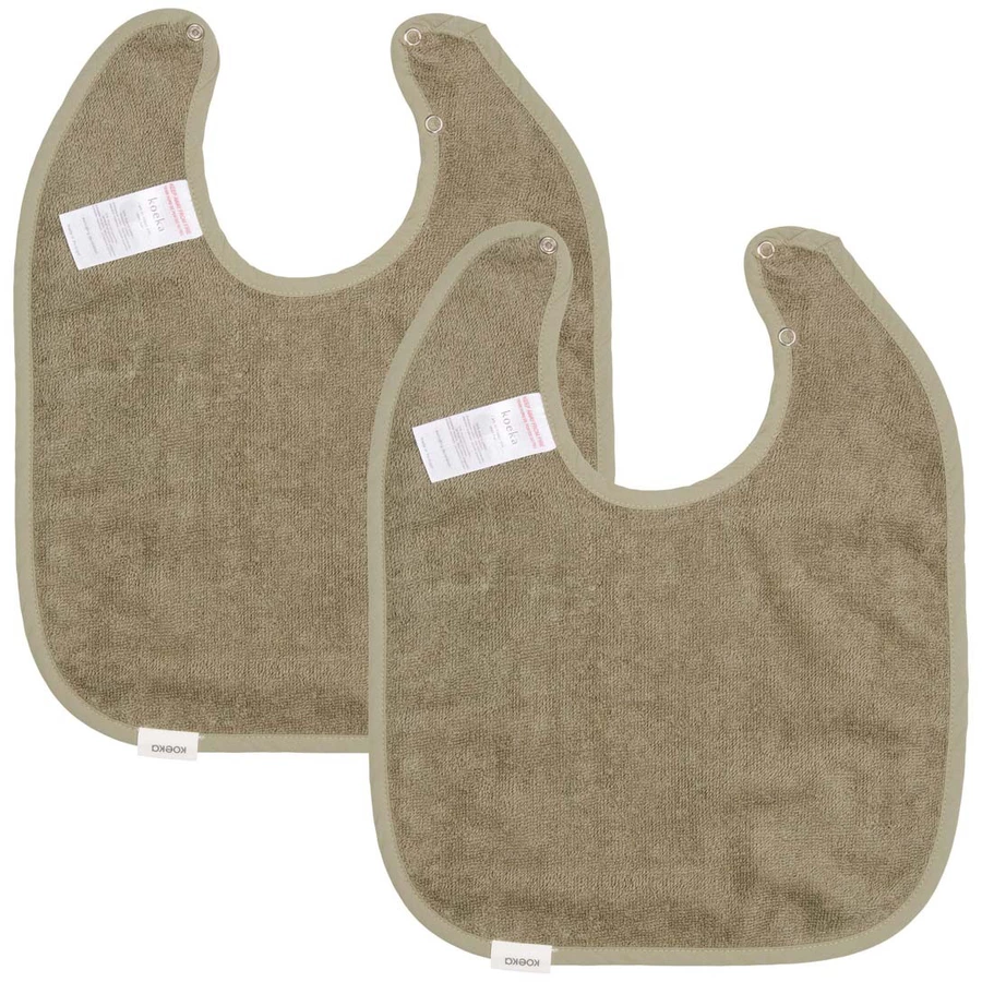 koeka Lätzchen 2-pack Dijon Daily grün