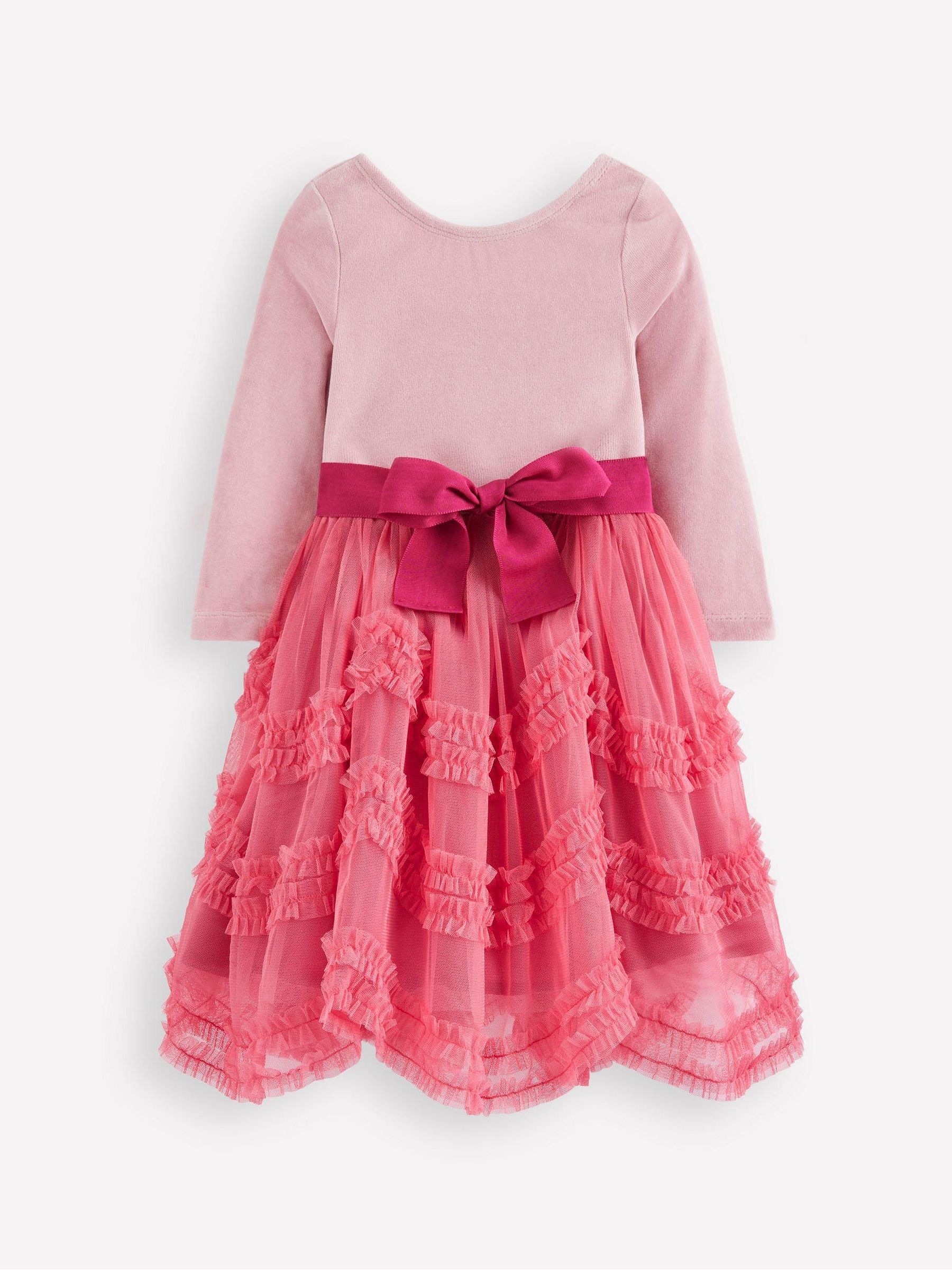 Roze - Boden Velour Tulle Ballet Dress