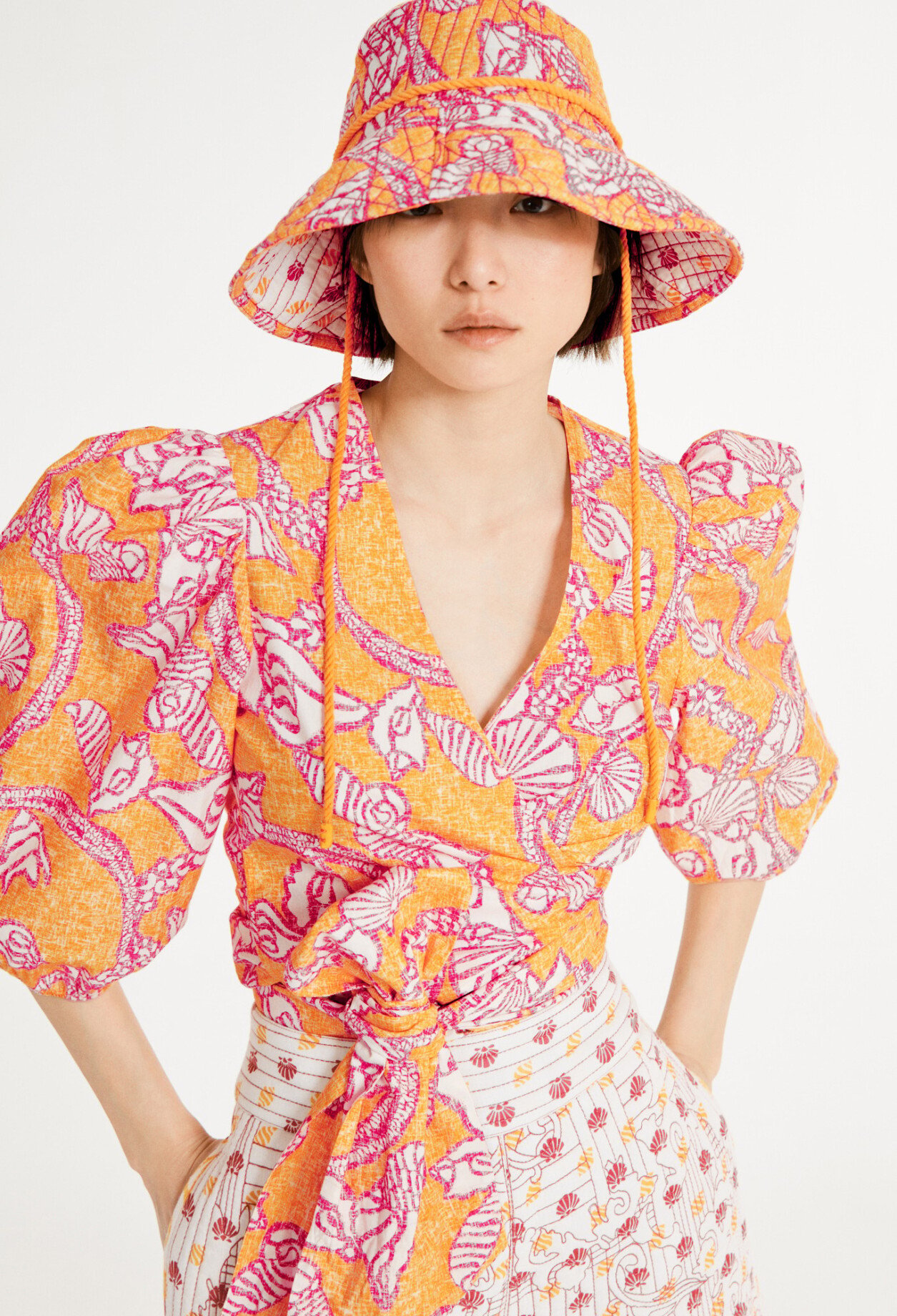 Blouse imprimee