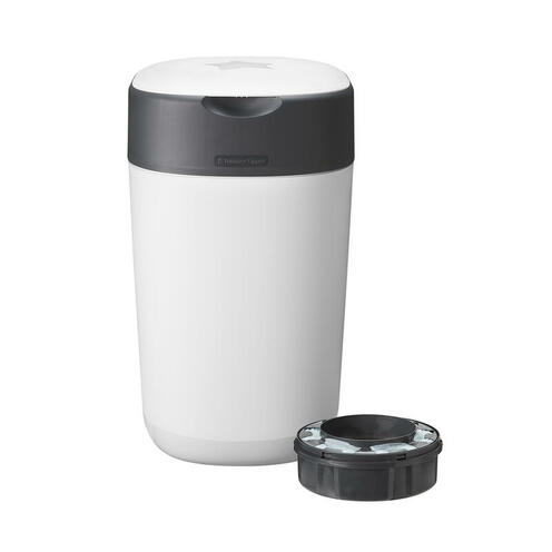 Poubelle à couches Twist & Click - Blanc - TOMMEE TIPPEE