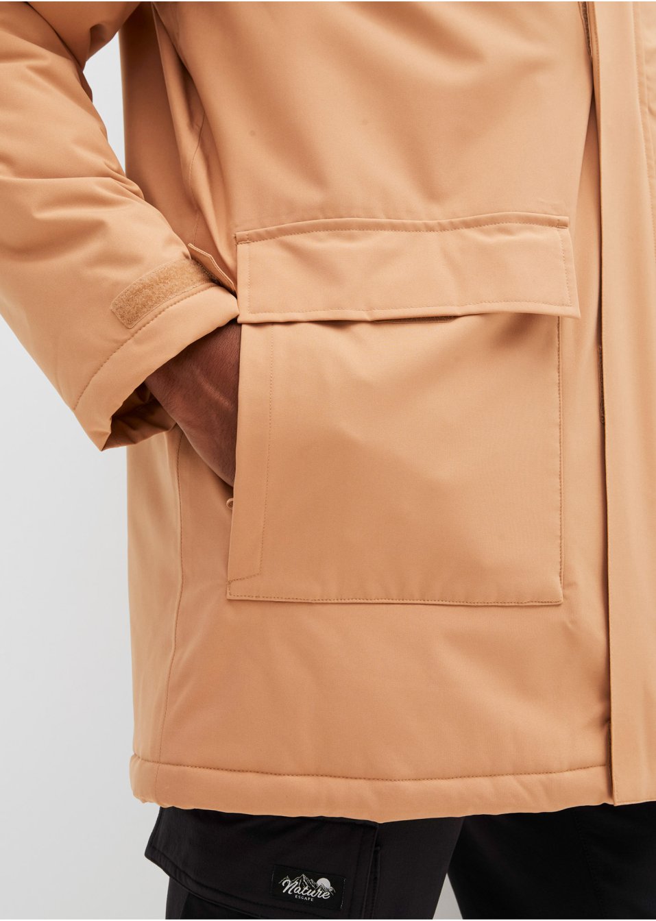 Veste outdoor thermo hybride avec doublure matelassée