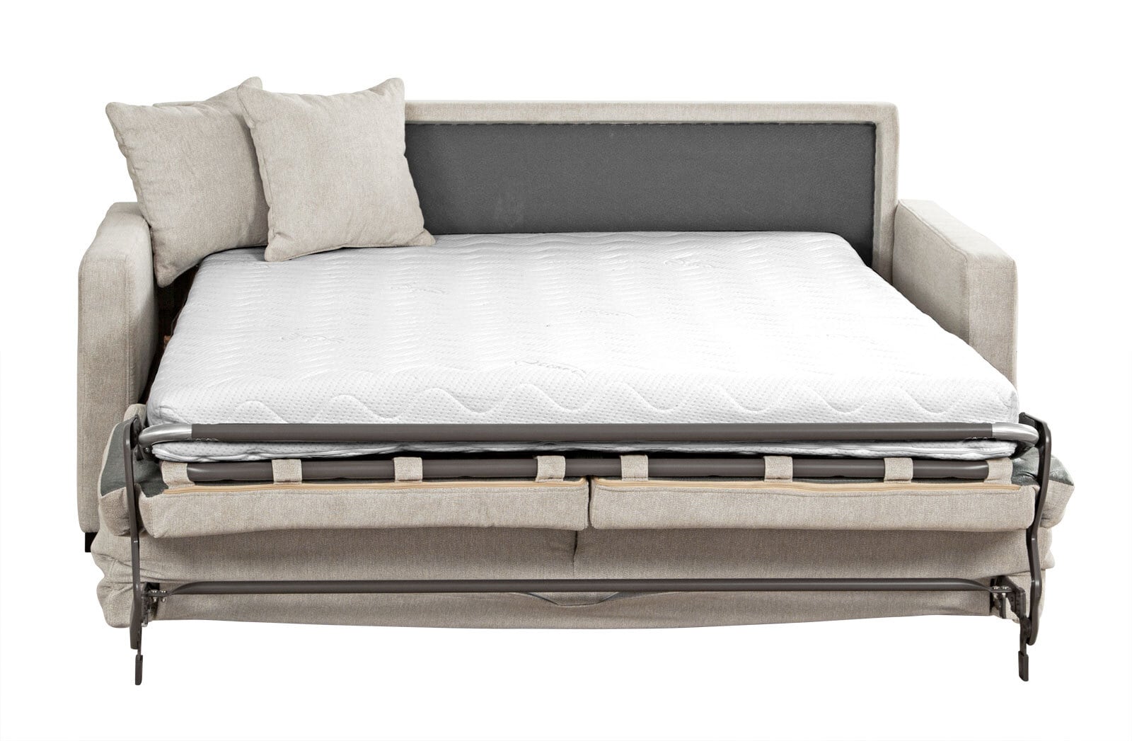 Schlafsofa Alba 185 x 102 cm beige