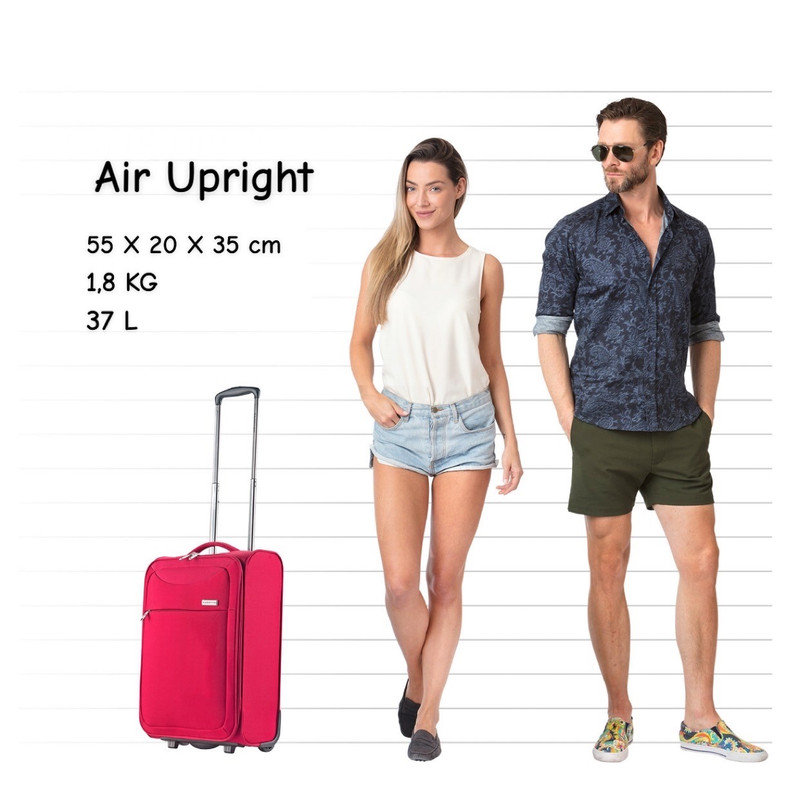 CarryOn Air Upright 55 cm handbagage koffer - Red