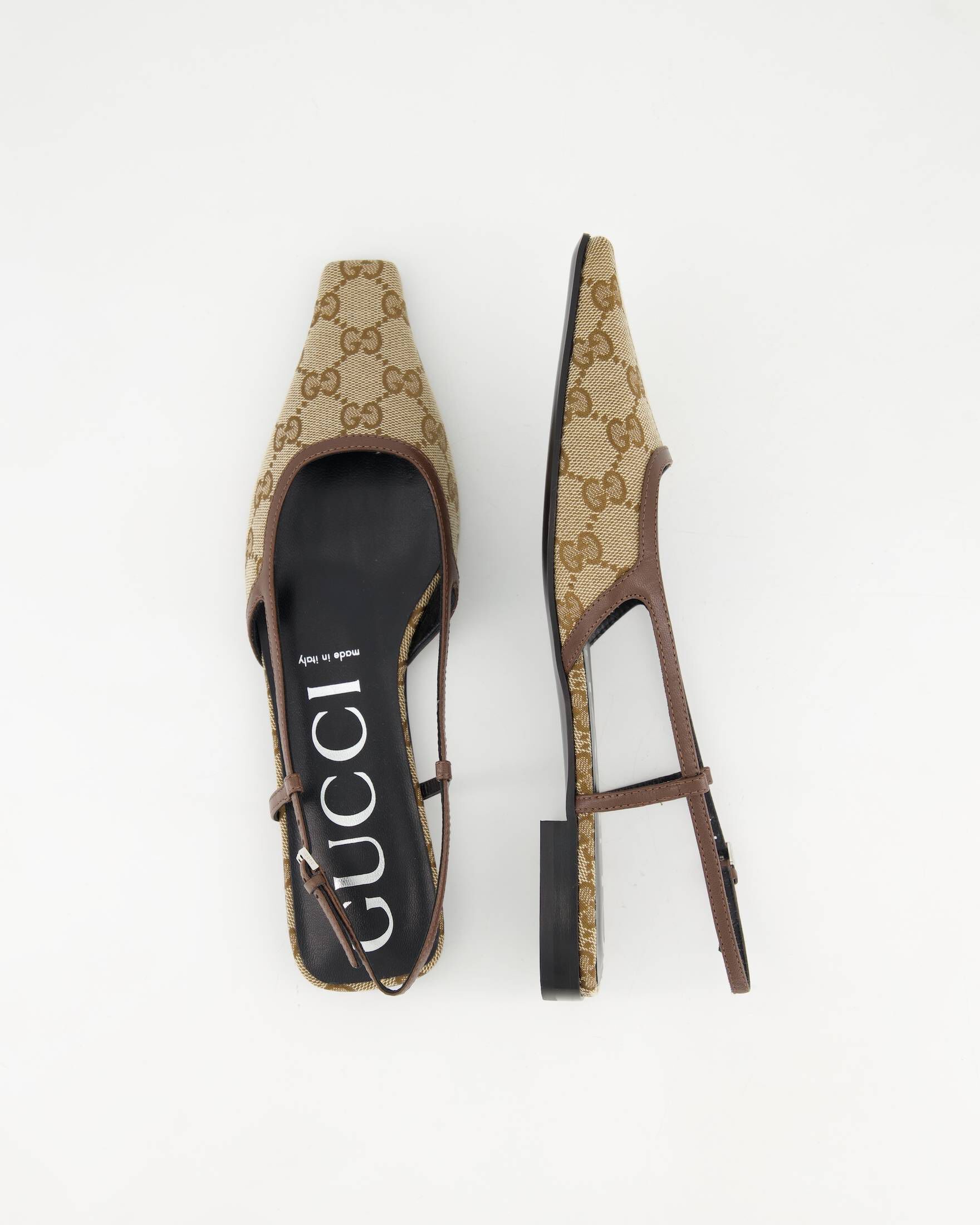 Gucci| Damen Slingback-Ballerina