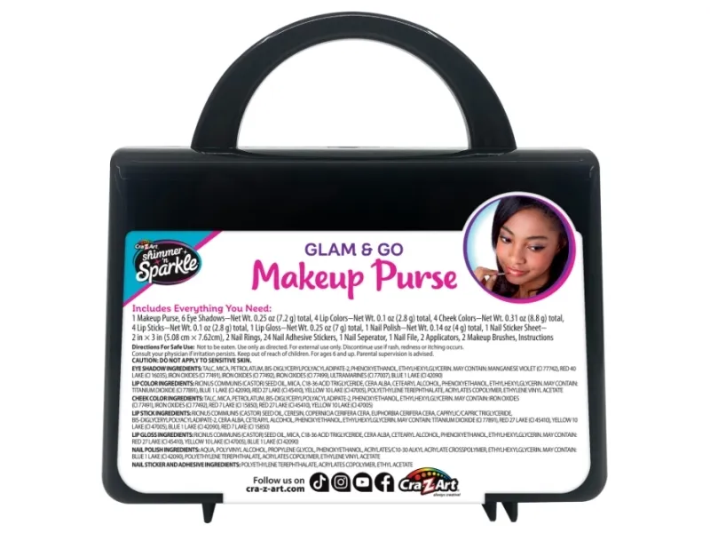 SHIMMER N SPARKLE COSMETIC PURSE
