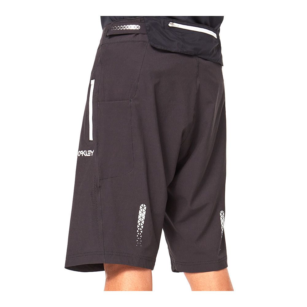 Oakley REDUCT BERM - Short 2 en 1 Homme blackout