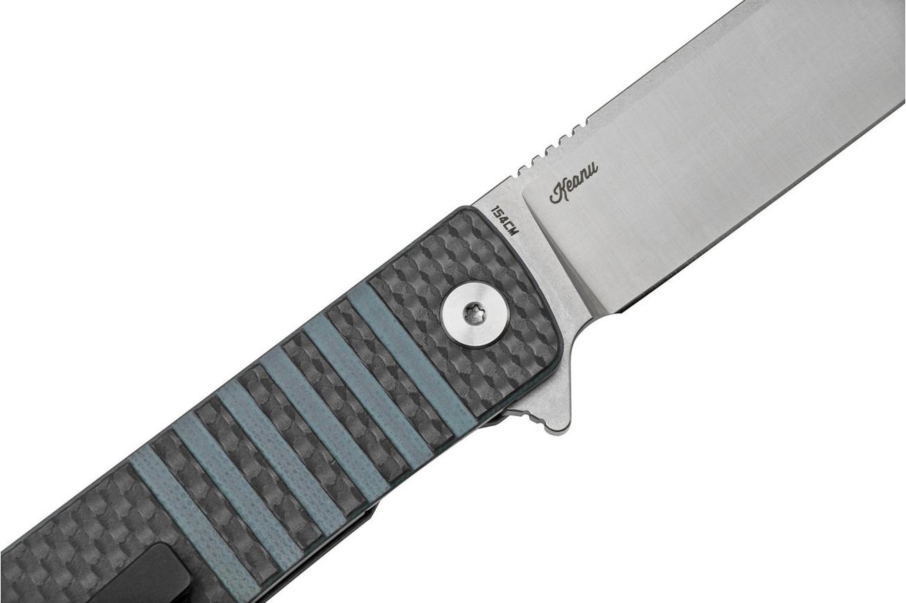 Bestech Titan BL04B Black/Blue Carbon Fiber, zakmes