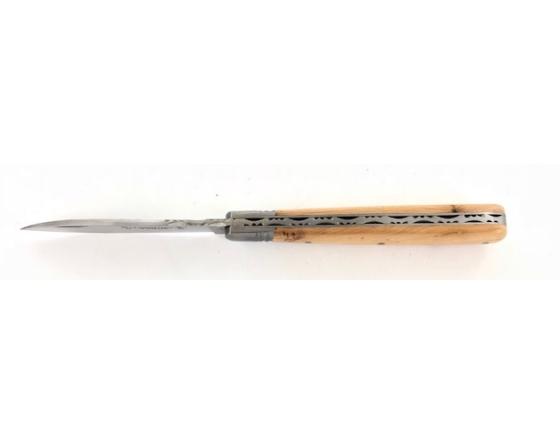 Violon 10 cm - Genévrier - Guilloché Couteau de Poche PassionFrance