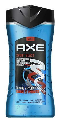 Axe Douchegel Sport Blast 3 in 1 250ml