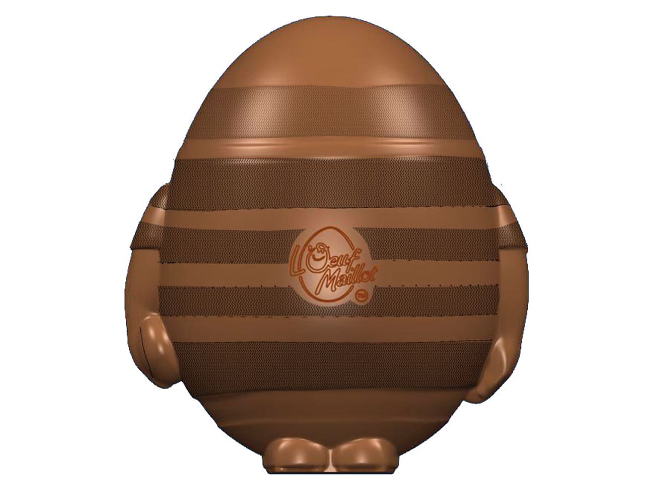 Moule chocolat Oeuf - Maillot de rugby - L'Oeuf Maillot