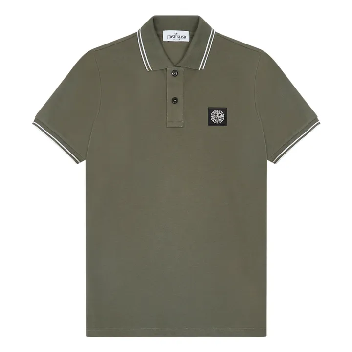 Stone Island Polo Logo | Vert olive