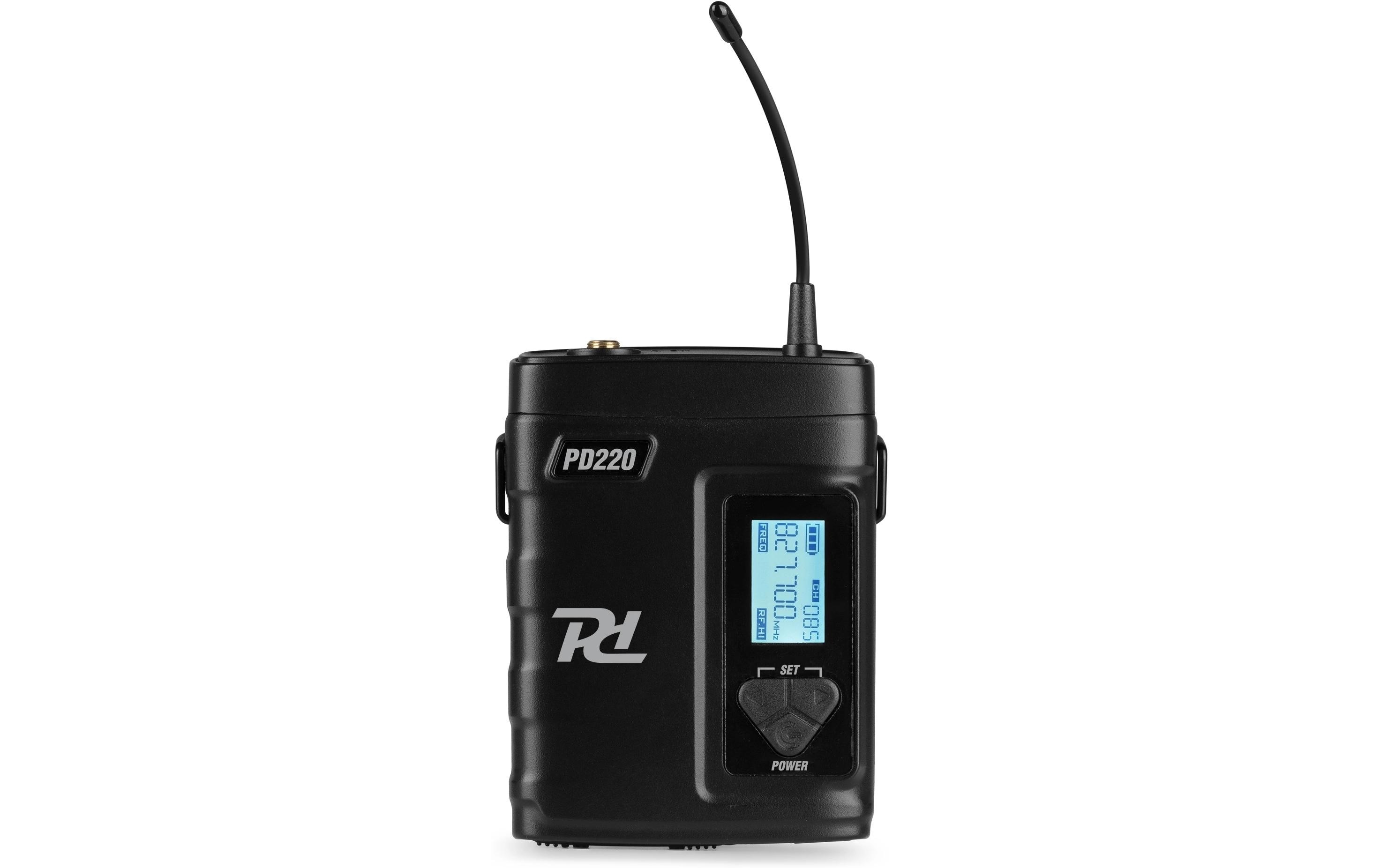 Drahtlossystem PD220BPZusatz Bodypack für PD220 Serie