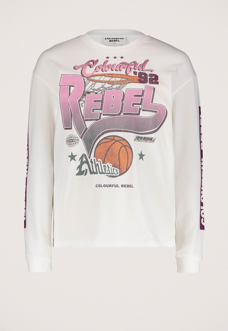 Colourful Rebel Rebel Baseball Longsleeve