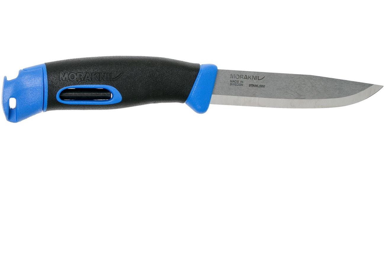 Morakniv Companion Spark 13572 Blue, bushcraftmes met firesteel