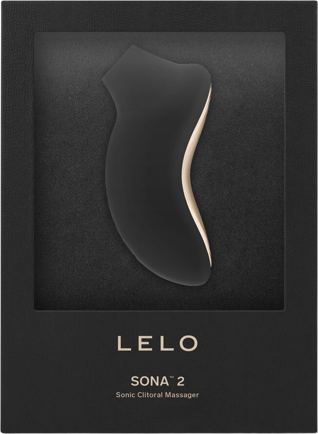 LELO Sona Sonic 2 Klitoris Stimulator Sort