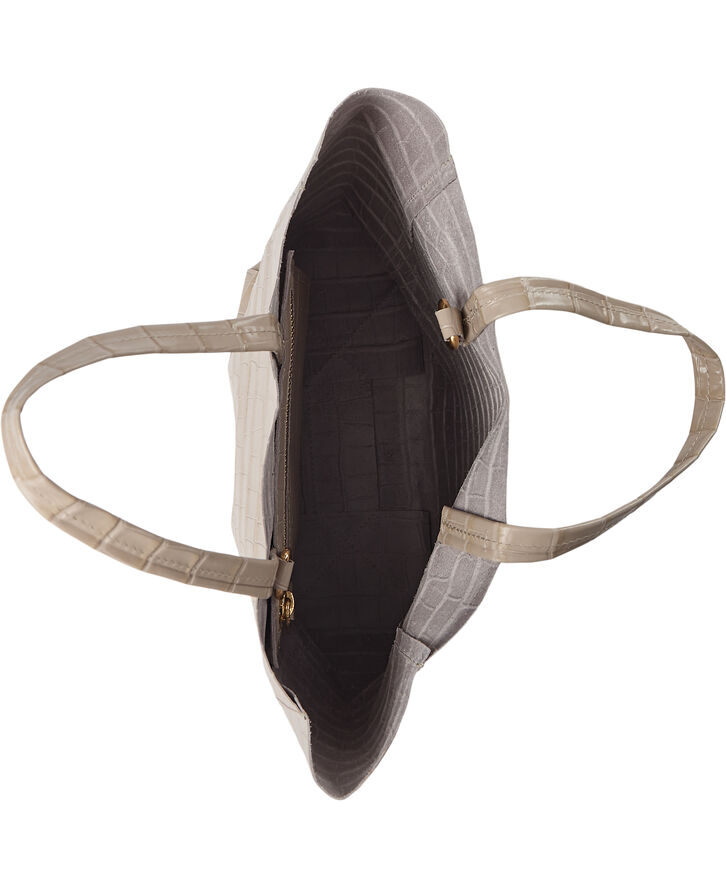 Anonymous Copenhagen Linea shopper Croco calf Ash grey