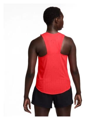 Débardeur Nike AeroSwift Fast Pack Rouge Femme