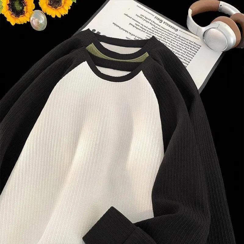 fluffush - Sweatshirt met ronde hals en raglanmouwen