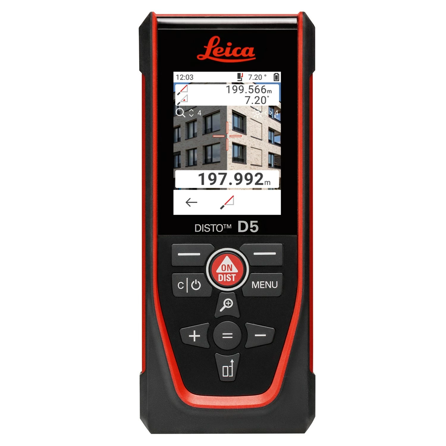 Leica Disto D5 Afstandsmeter in tas - Bluetooth - 200m - IP54