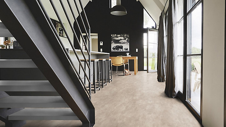 Revêtement sol PVC Tarkett Concrete beige 4 m (vendu au m²)