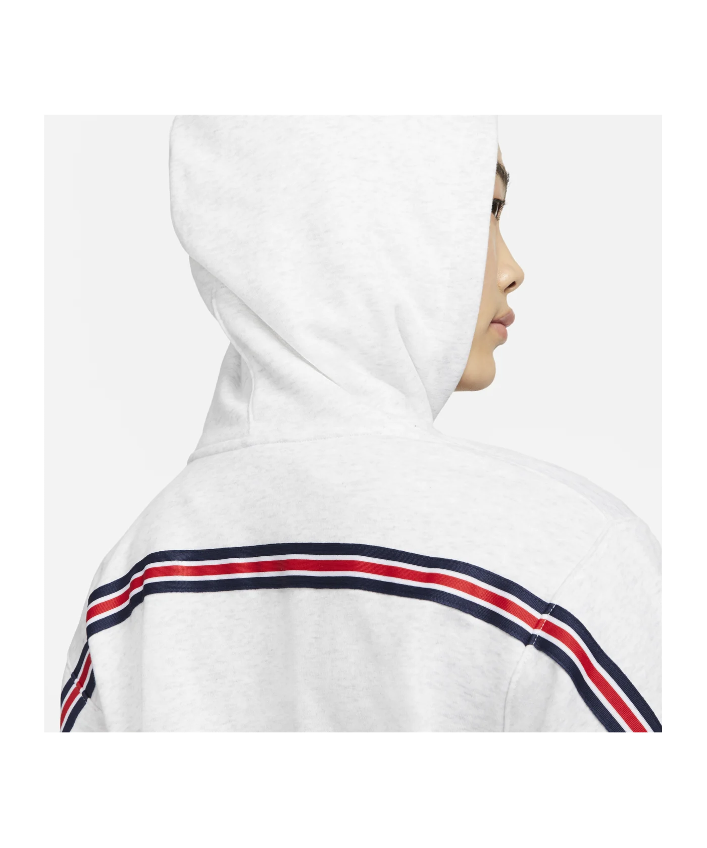 Jordan X PSG Fleece Hoody Damen Grau F051