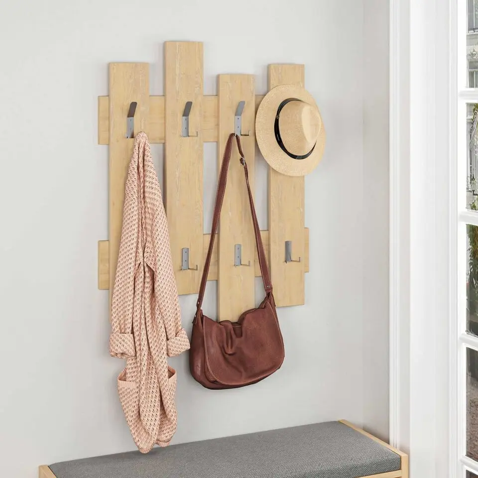 Woody Fashion Eiken wandhaak kapstok
