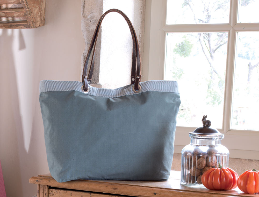 Sac shopping gris-Chef