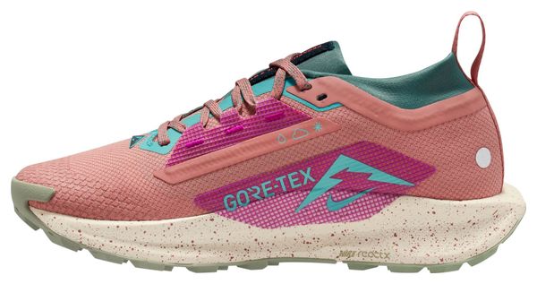 Chaussures Trail Nike Pegasus Trail 5 GTX Rose/Bleu Femme