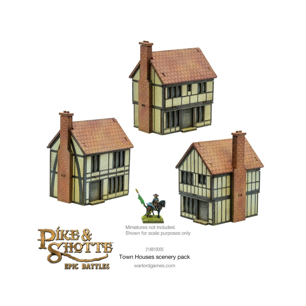 Pike & Shotte Epic Battles - Town Houses Scenery Pack