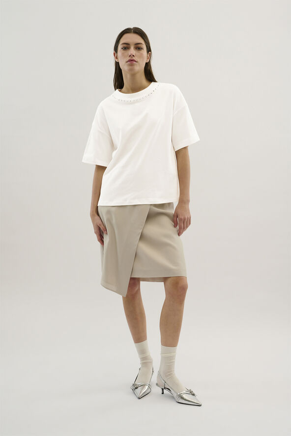 Karen by Simonsen KBPerry Tee Bright white solid