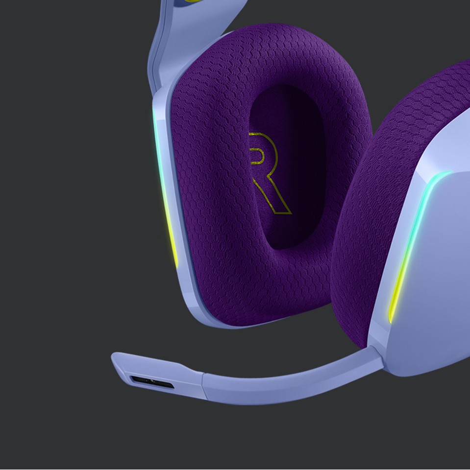 Logitech - G733 LIGHTSPEED Headset - LILAC - 2.4GHZ