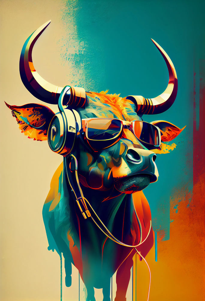 Akustikbild DJ TORRO 80x120cm, 6kg