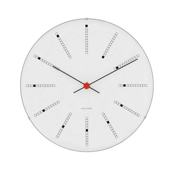 Rosendahl - AJ Bankers Wanduhr Ø 48 cm, weiss