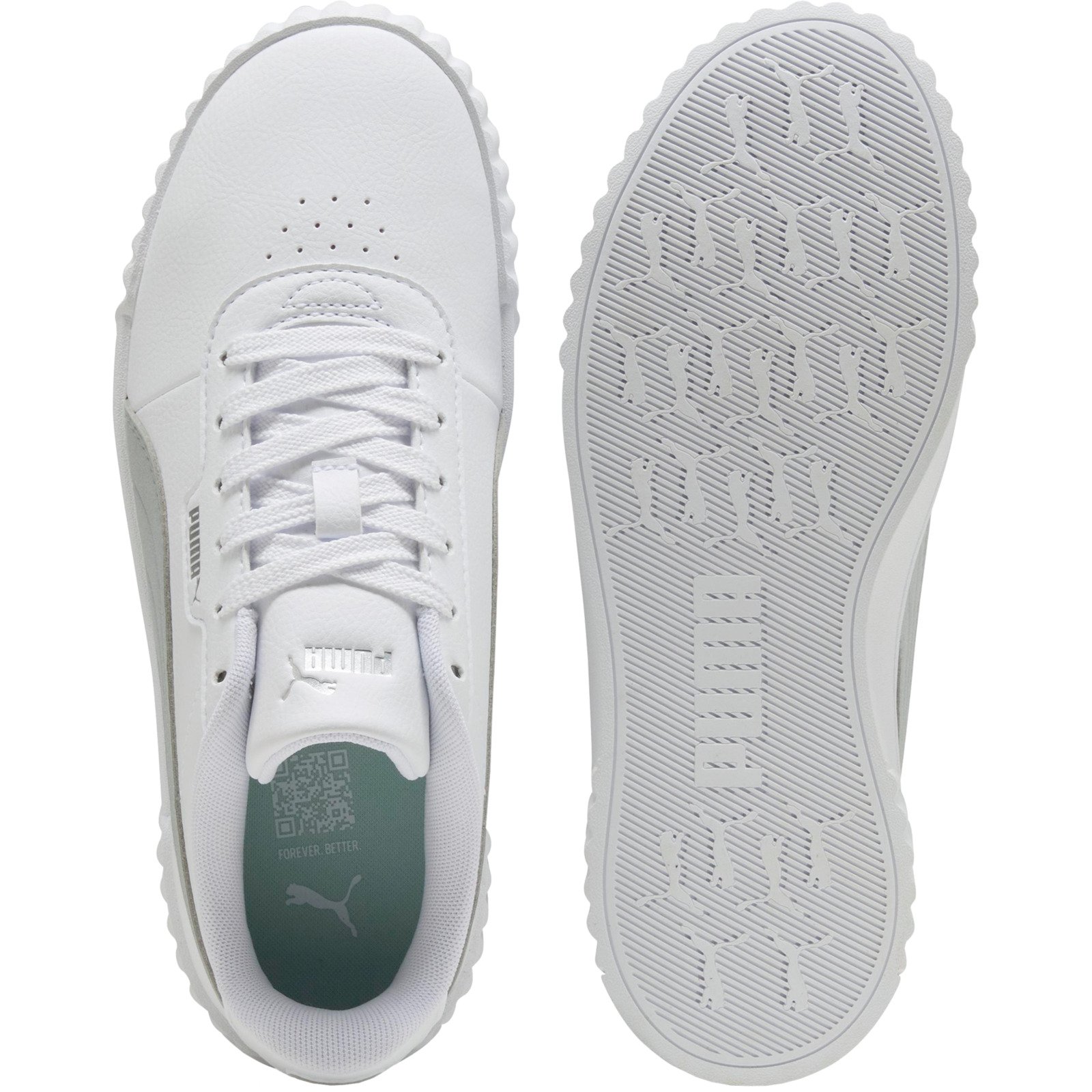 Puma Damen-Sneaker Carina 3.0 Aqua Metallics