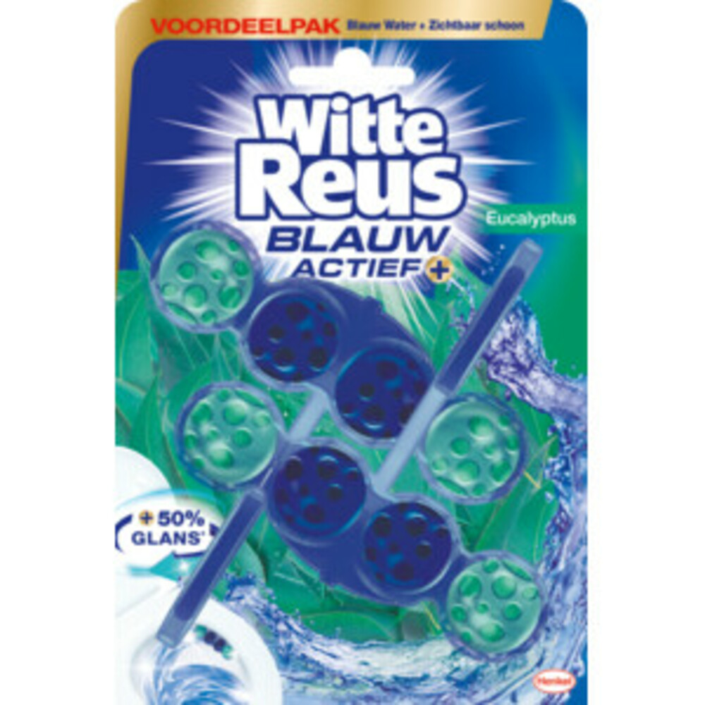 Toiletblok Blauw Actief Pakket
