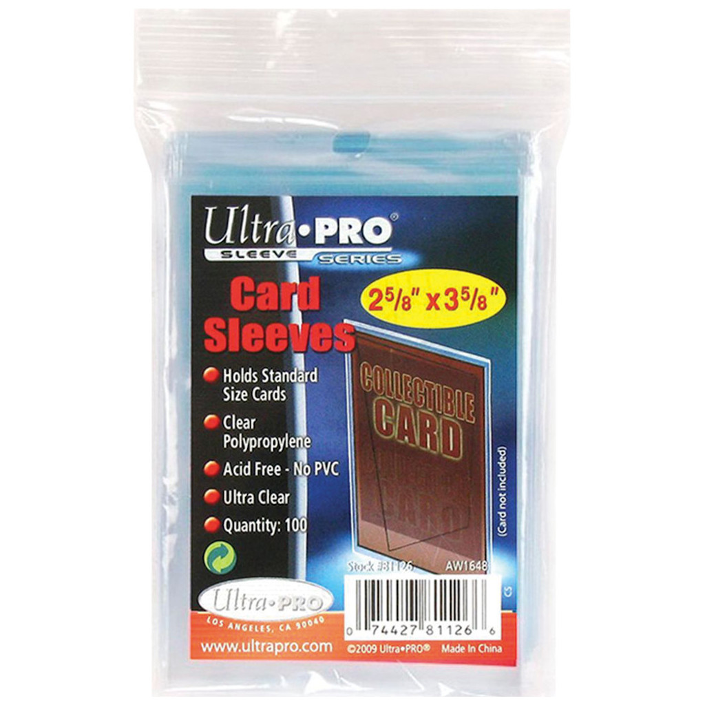 100 Protège Cartes Standard Souples Ultra Pro