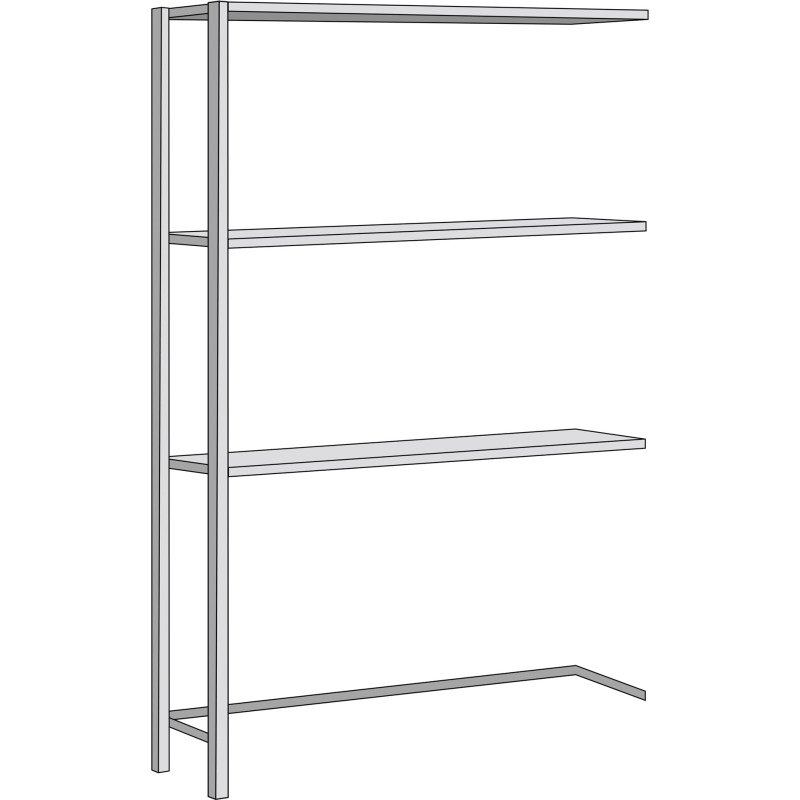 Rayonnage MODULO - Module Extension D
