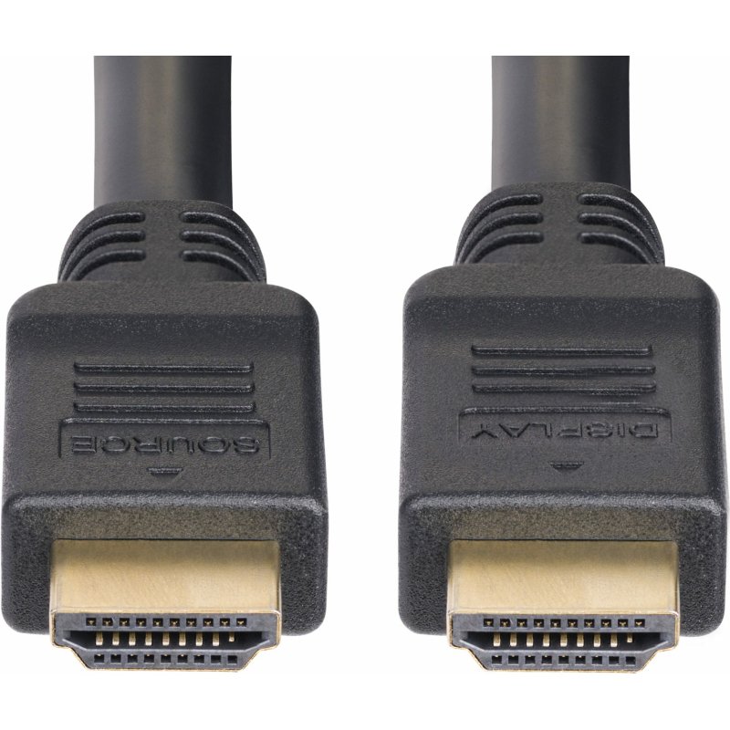 StarTech.com Câble HDMI 2.0 de 15 m, CMP, Classé Plenum, Câble HDMI Haut Débit, 4K 60Hz, HDR10/HDCP 2.2/ARC, Cordon HDMI Mural CMP