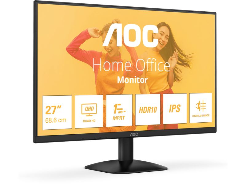 AOC Monitor Q27B35E 27-Zoll-Monitor mit QHD-Auflösung