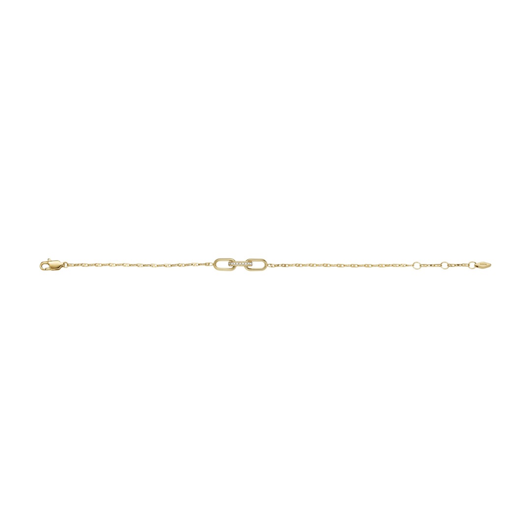 Fossil Armband Heritage D-Link Gold