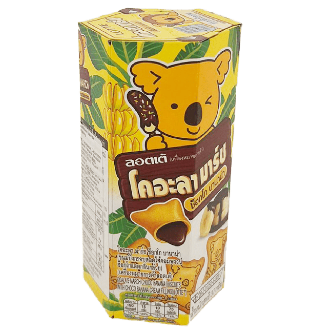 Lotte Koala's March Chocolade Banaan Koekjes 37g