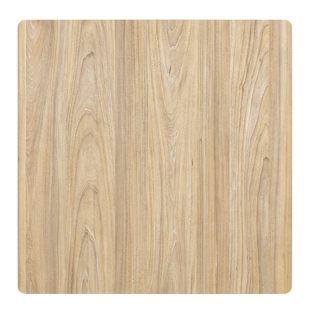 Quadratische Tischplatte, 69 cm Größe Horizon HPL Braun Marron