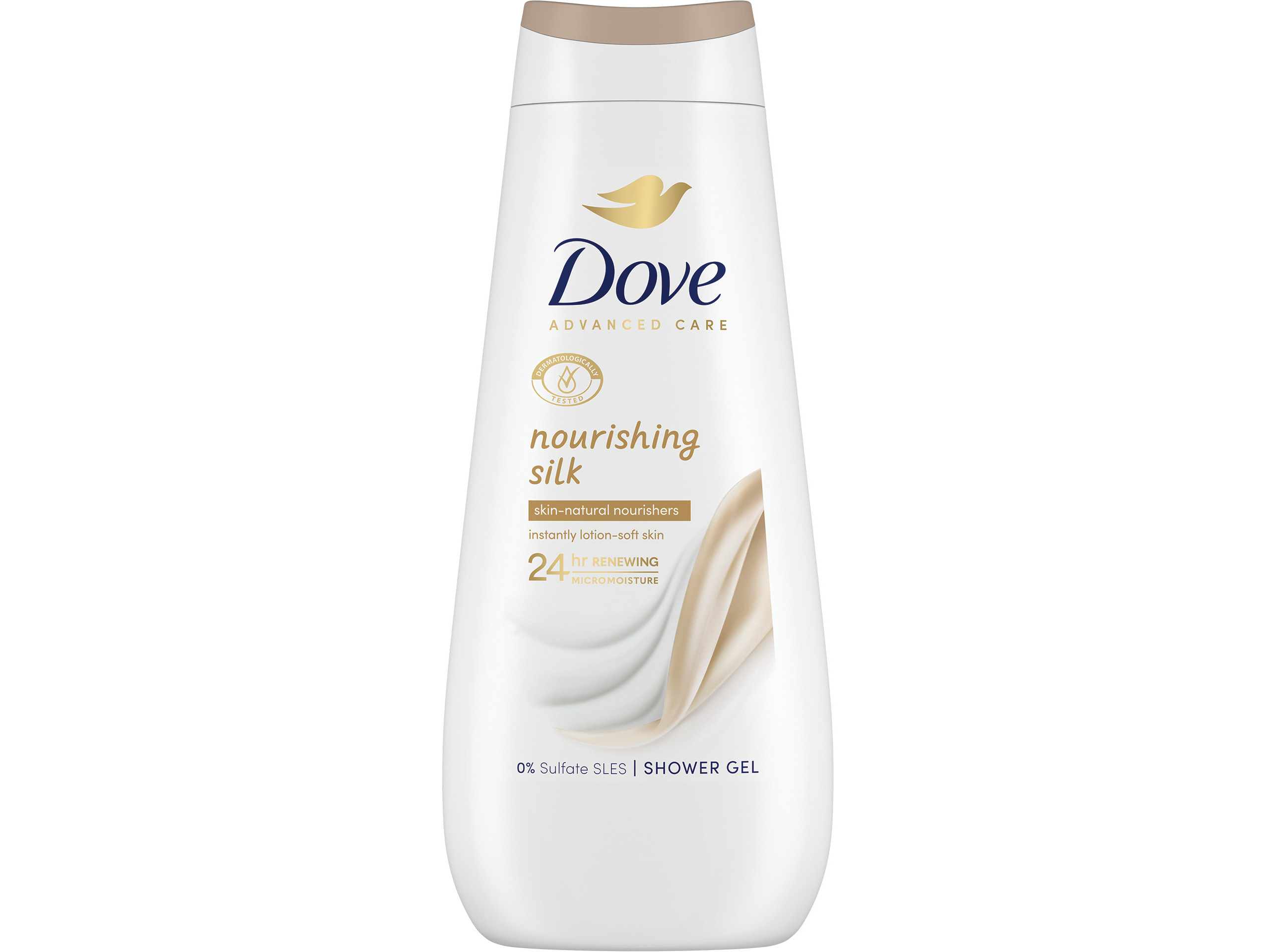 GEL BANHO DOVE ADVANCED NOURISHING SILK 400ML