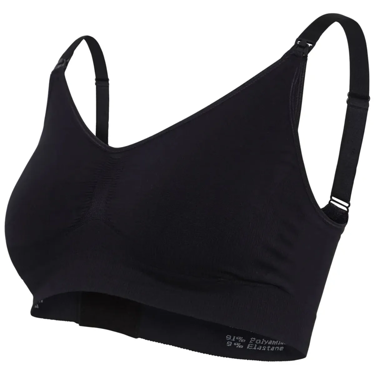 Carriwell Soutien-Gorge d'Allaitement Sans Coutures + Compresses d'Allaitement - Paquet de 6 - Blanc OU Beige OU Noir