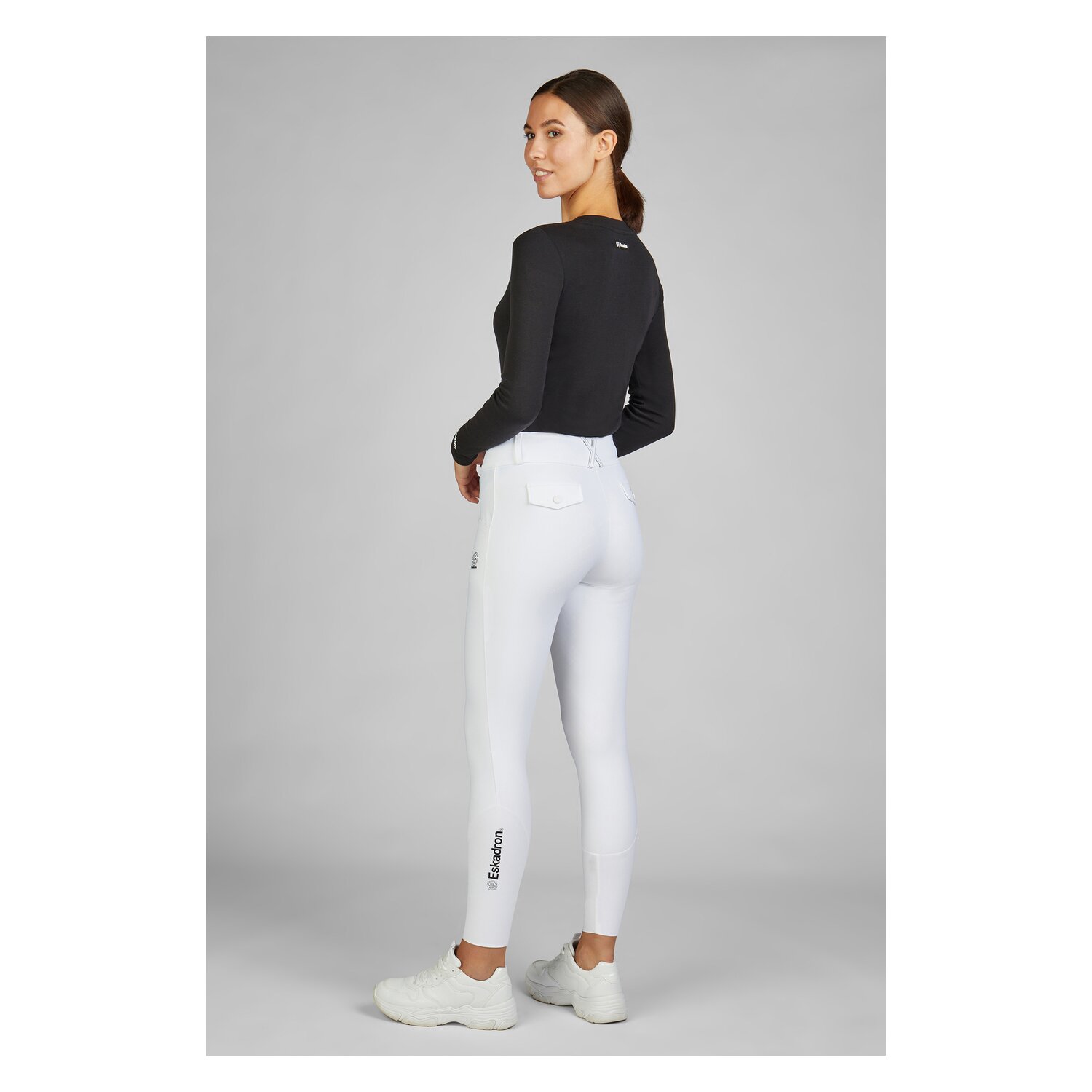 ESKADRON Dynamic Reithose Riding Breeches - white