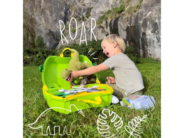 Trunki 5055192200665, Badebukse, Hard overflate, Grønn, 4 hjul, 18 l, 310 mm