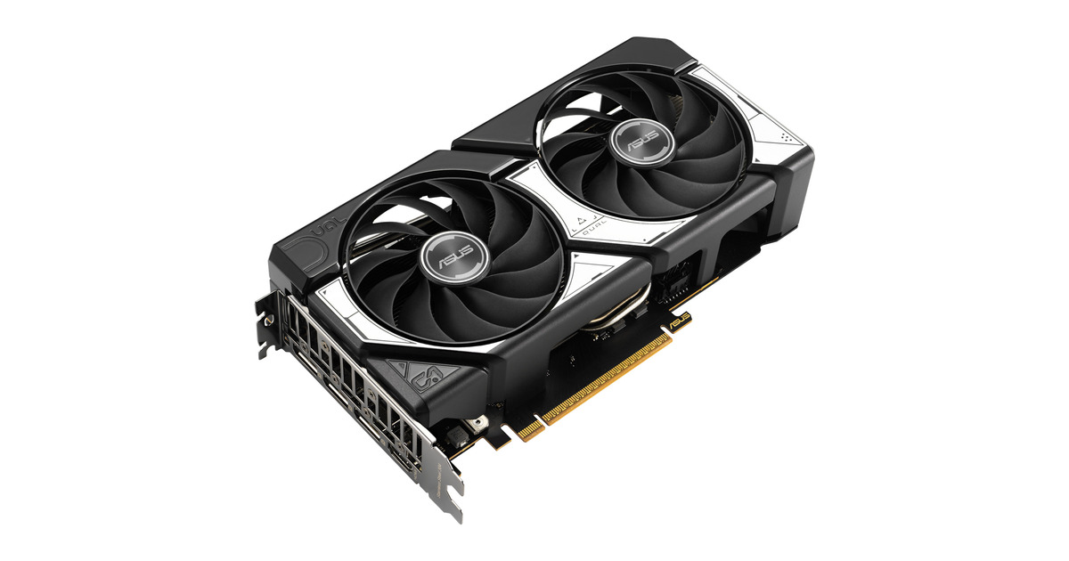 ASUSDUAL GeForce RTX 5060 OC 8G grafische kaart  (3x DisplayPort, 1x HDMI 2.1, DLSS 4)