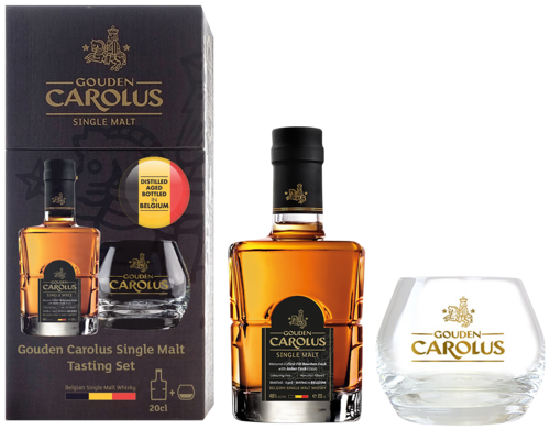 Gouden Carolus Single Malt Tasting Set Cadeaupakket